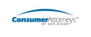 Consumer Attorneys of San Diego logo.