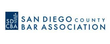 San Diego County Bar Association logo.